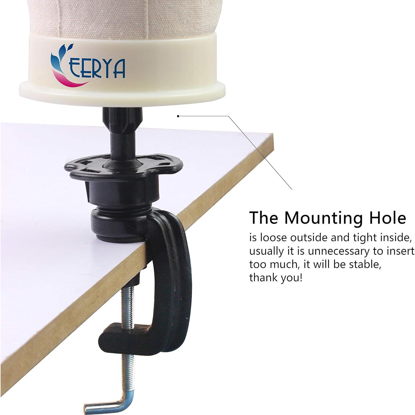 Cabeza de Bloque de Lona Eerya 22 Pulgadas Marrón Claro