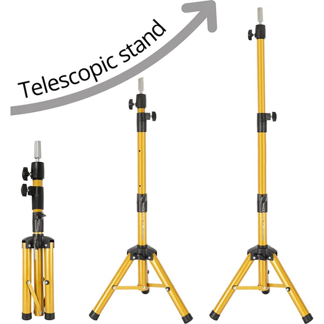 Soporte de Peluca Tripode AliLeader Ajustable 139.7 cm