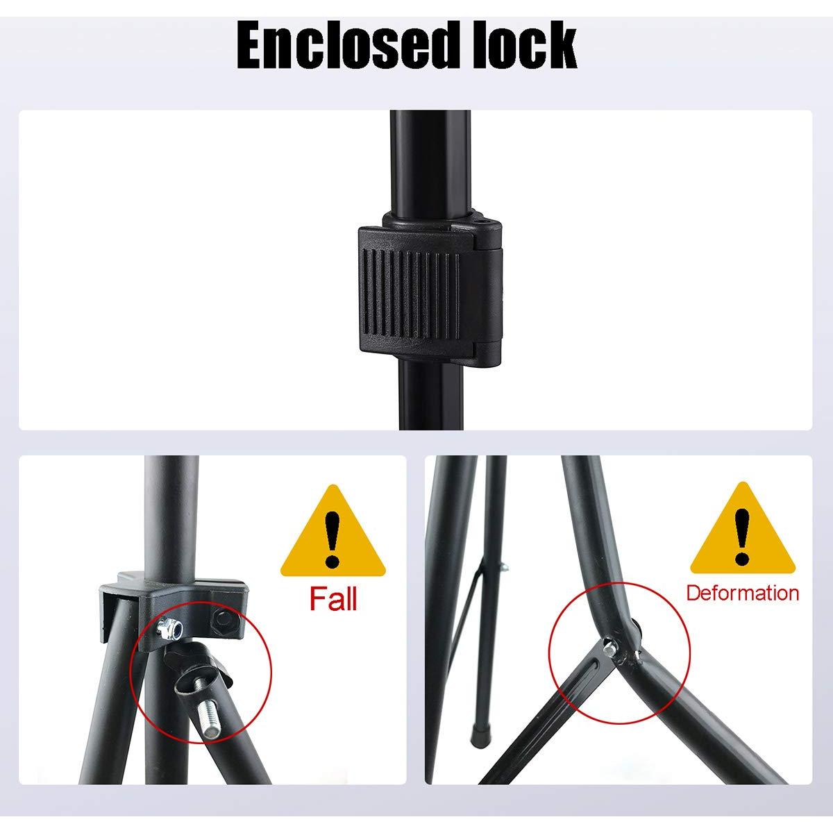 Soporte de Peluca Trípode QISHI YUHUA Ajustable 139.7 cm