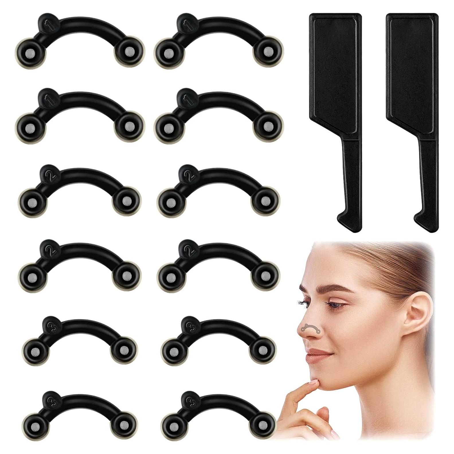 Clip Elevador de Nariz Maitys - 6 Pares Silicona 3 Tamaños