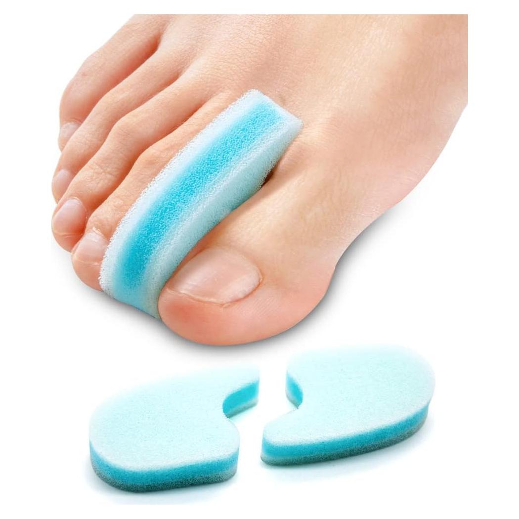 Separadores de Dedos de Espuma Sumiwish - Alivio para Callos Azul