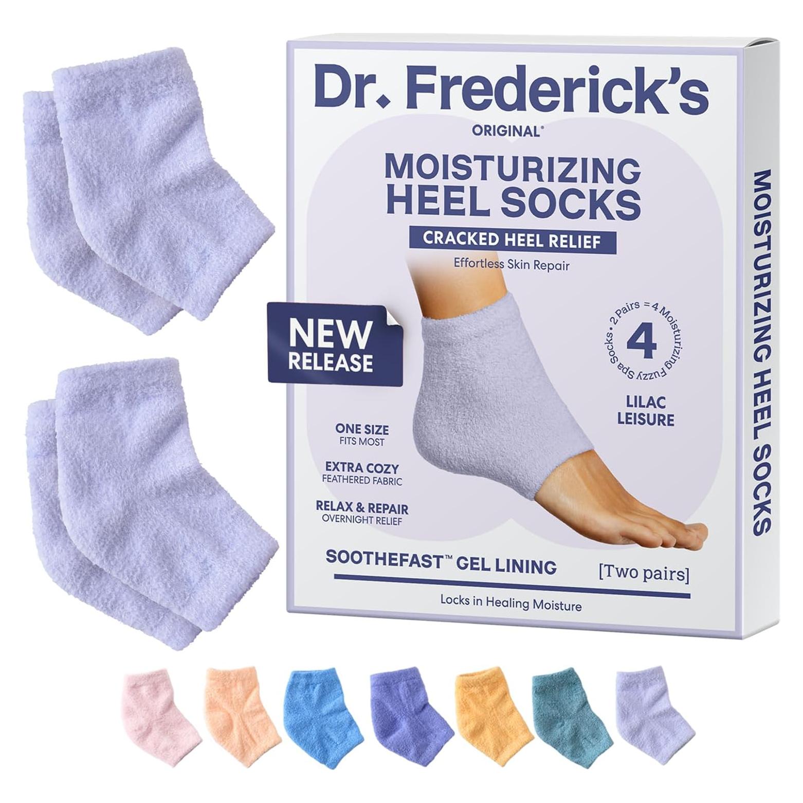 Calcetines Hidratantes Dr. Frederick - 2 Pares - Talón Difuso