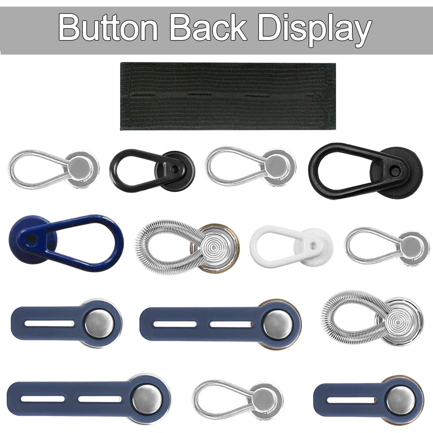 Juego de 24 Botones Extensores Ajustables TBUZ - Sin Coser