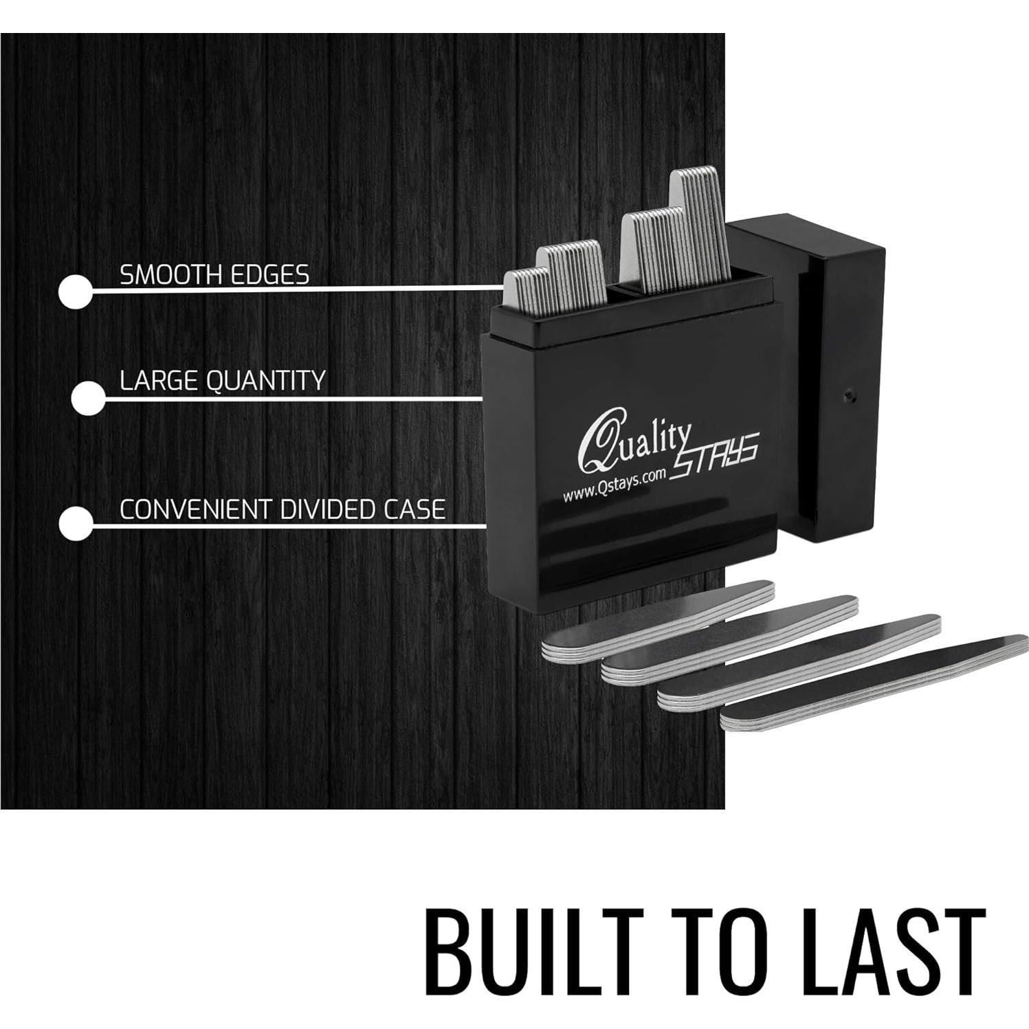 Perchas de Metal para Cuellos de Hombre Quality Stays - 40 Piezas