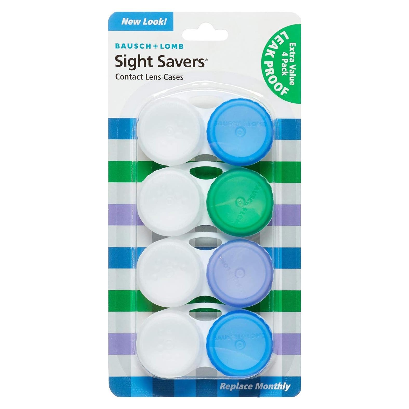 Estuches para Lentes de Contacto Bausch & Lomb - 4 Unidades