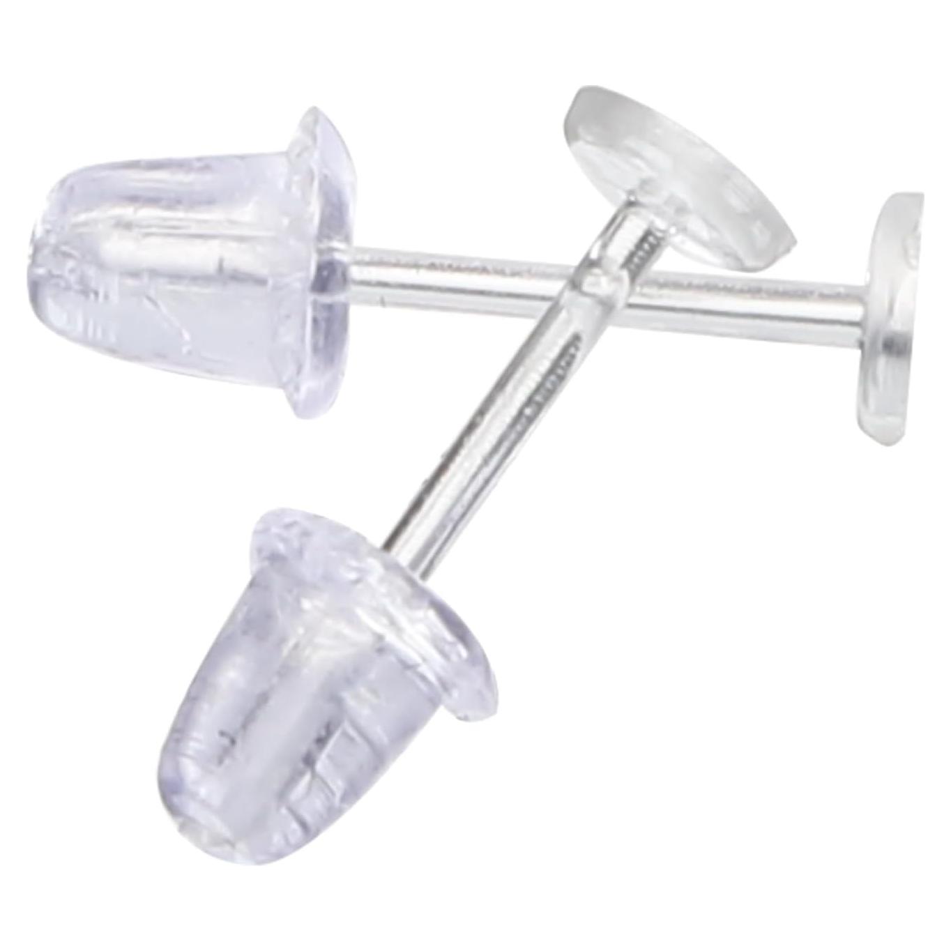 Pasadores de Plástico Invisible Blanco YOYOSTORE - 200 Piezas