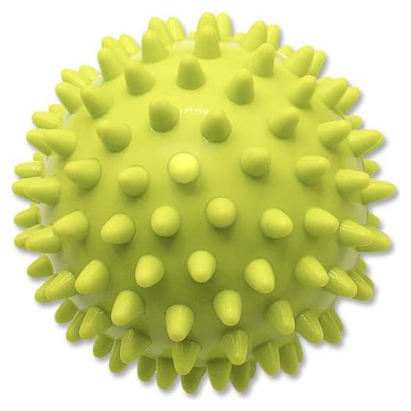 Bola de Masaje AKOAK 8.5cm PVC Verde Neón para Dolor Muscular
