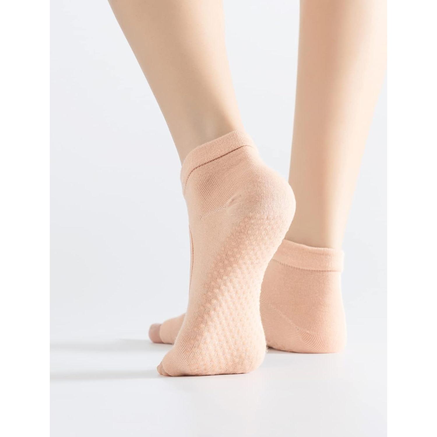 Calcetines de Yoga Antideslizantes Tabi para Mujeres - Talla Única