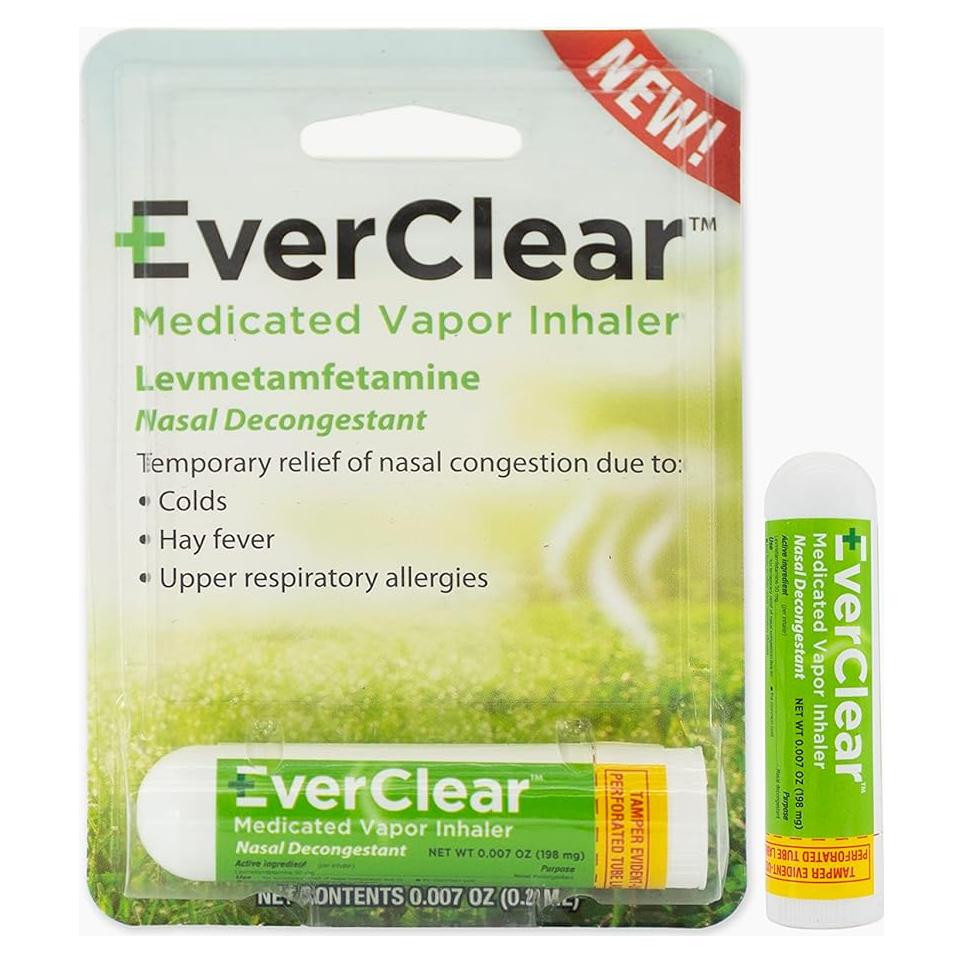 Inhalador Descongestionante Nasal EverClear 0.2 ml - Alivio Alergias