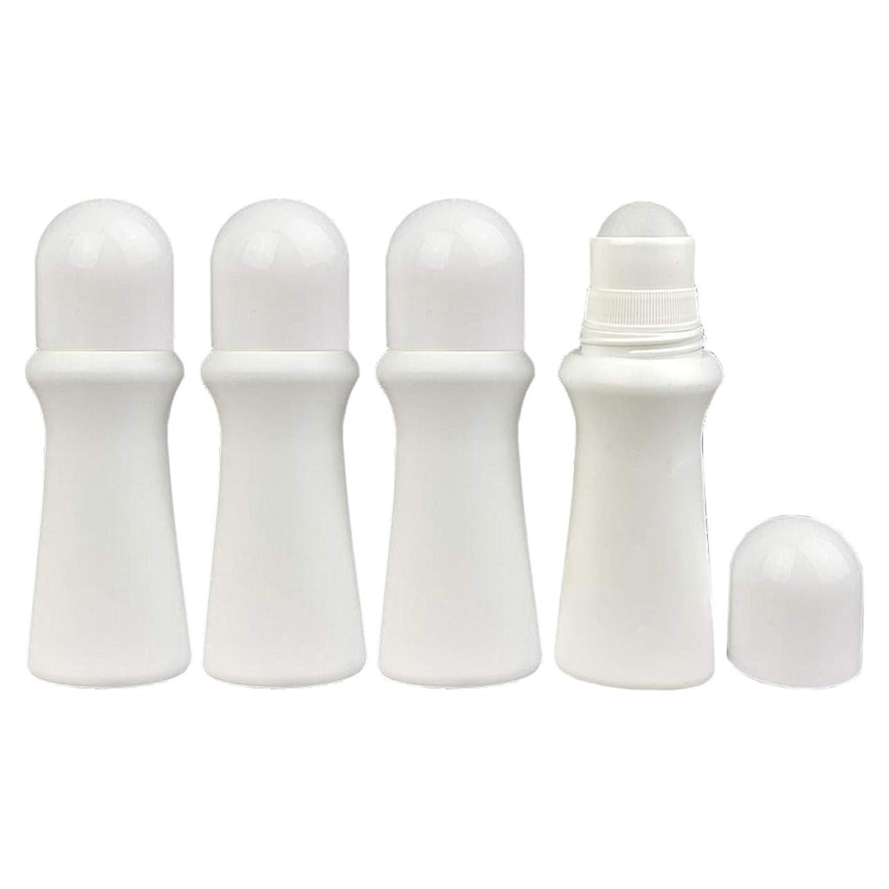 4 Botellas Vacías Recargables Roll On 75ml lasenersm - Cuidado DIY