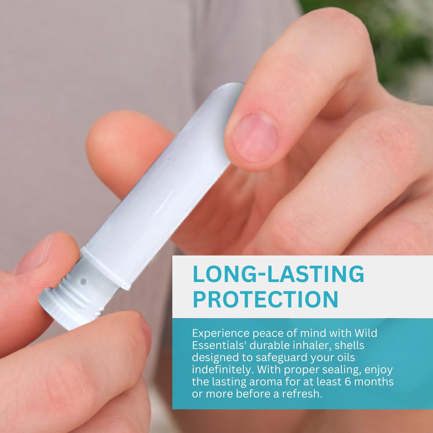 Inhaladores de Aceite Esencial Wild Essentials - 24 Piezas