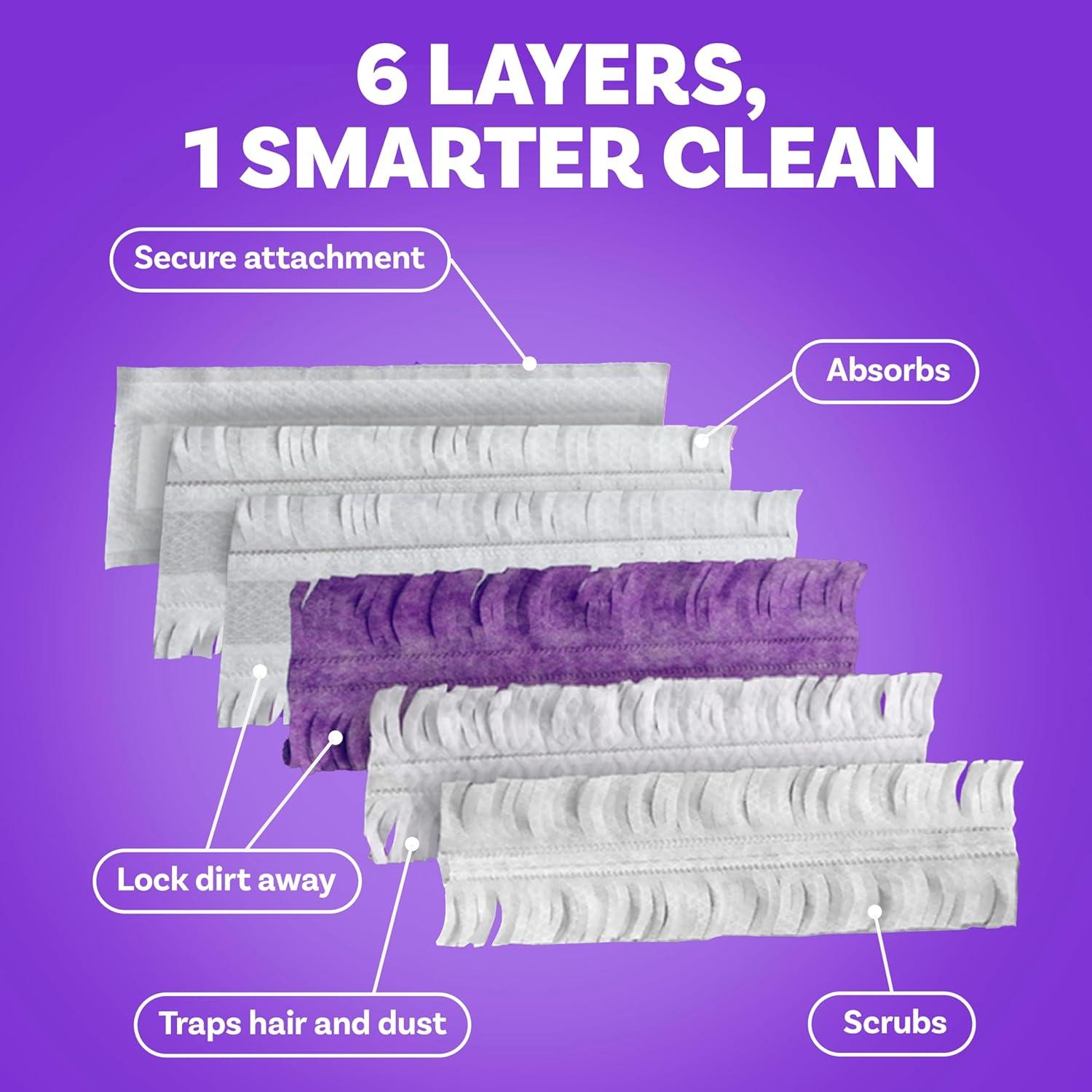 Recargas de almohadilla Swiffer PowerMop 11 unidades multi-superficie