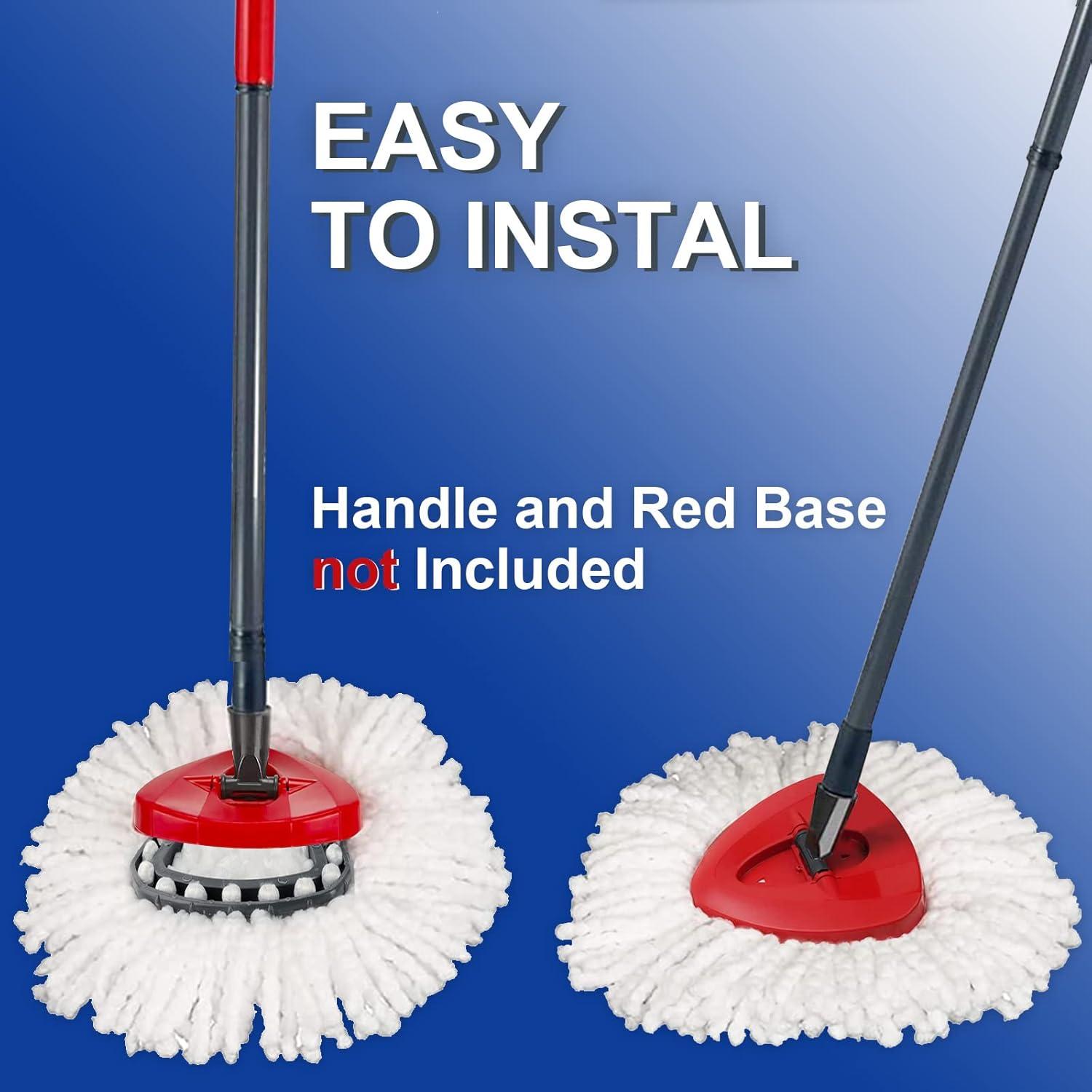 Reemplazo Cabeza de Mop HiBaBy 4 Pack Microfibra EasyWring