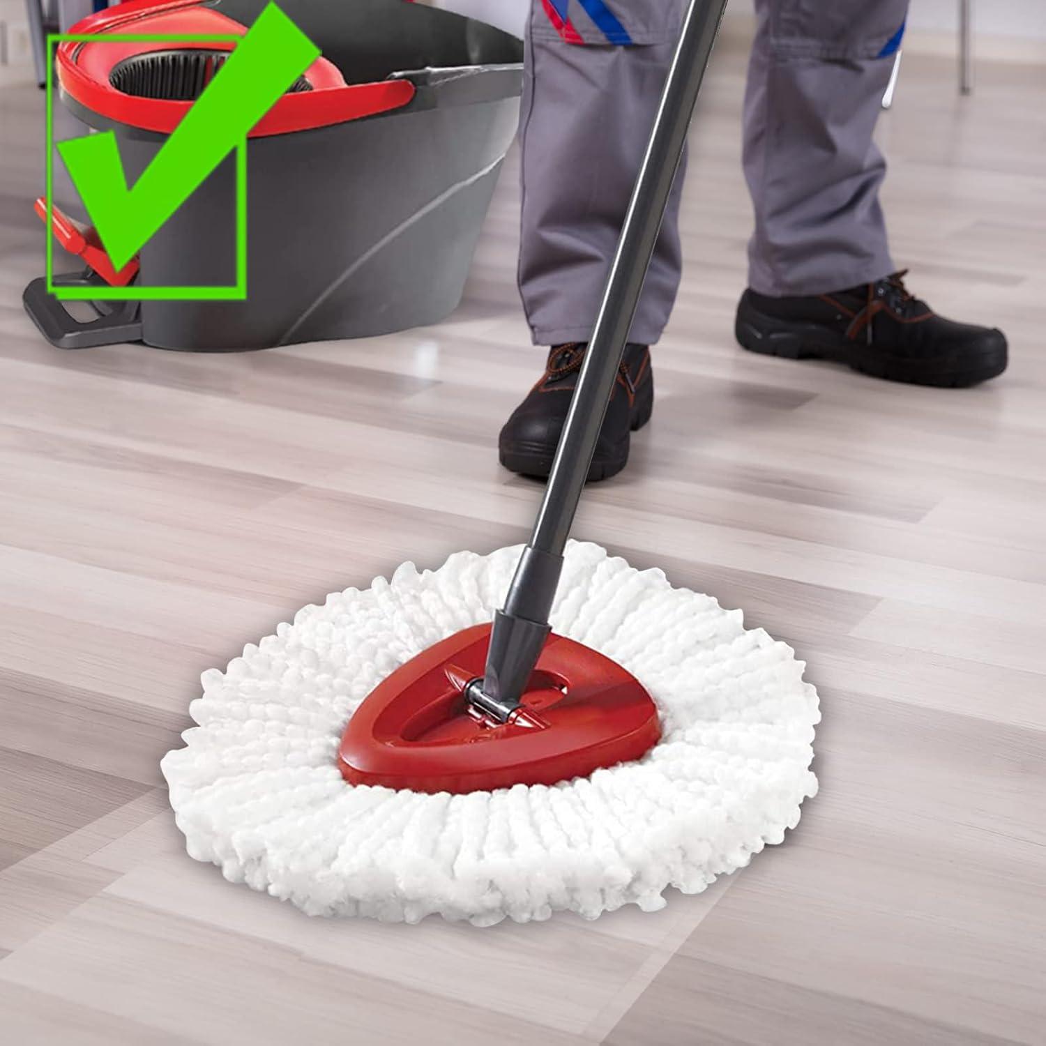 Reemplazo Cabeza de Mop HiBaBy 4 Pack Microfibra EasyWring