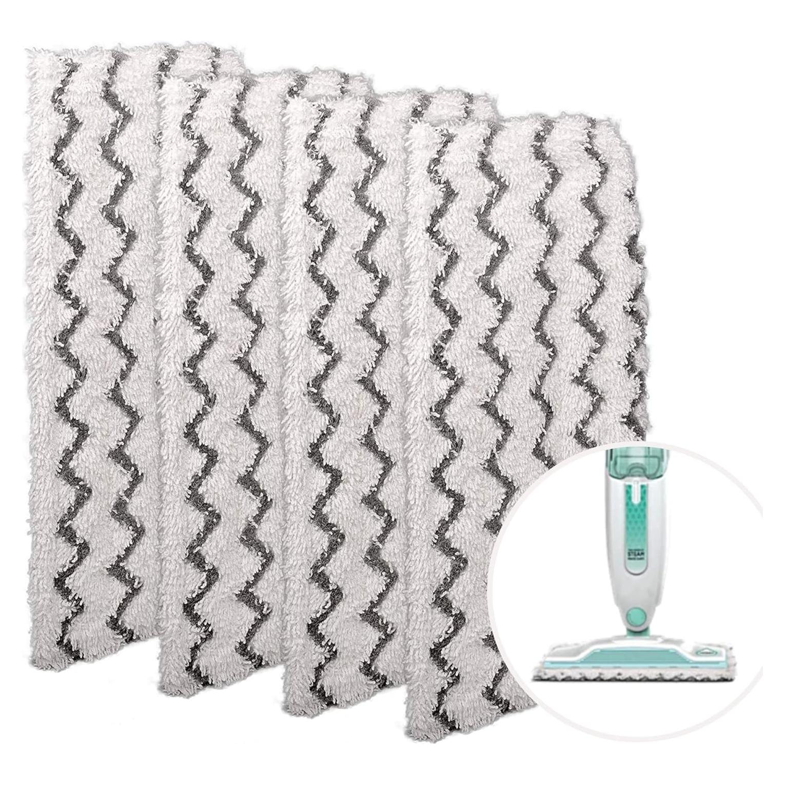 Paños de Reemplazo Microfibra Flammi para Mopas Shark S1000 - 4 Piezas