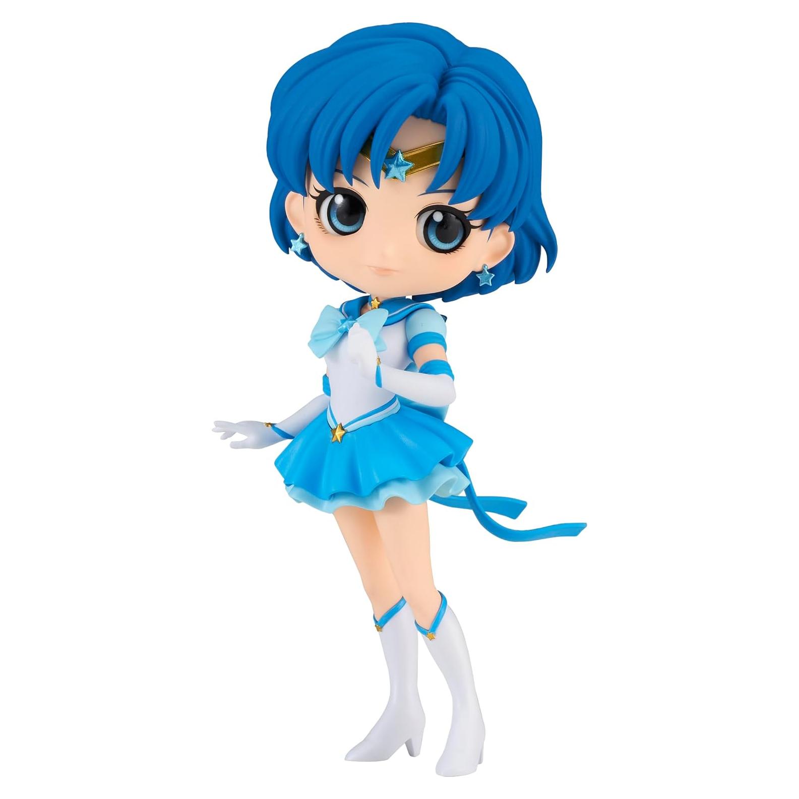 Figura Q Posket Sailor Mercury Eterna - Bandai 13.97 cm