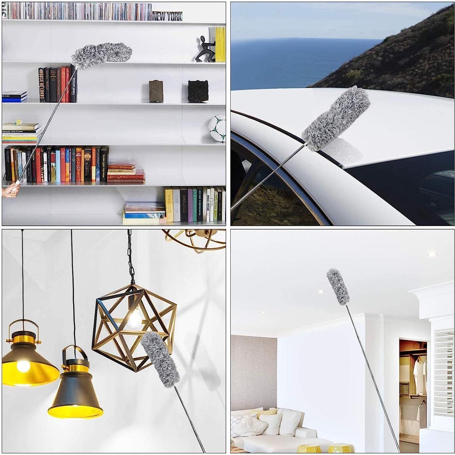 Plumero Extensible DELUX de Microfibra 254 cm para Limpieza