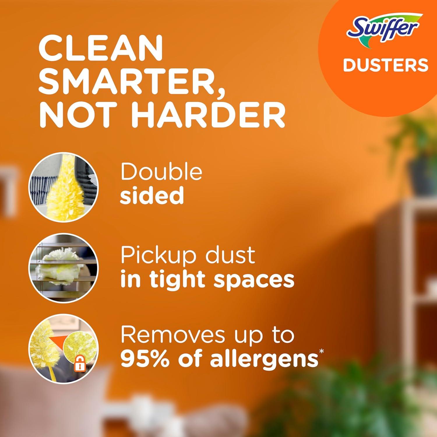 Recarga Swiffer Dusters 11 unidades sin fragancia para limpieza