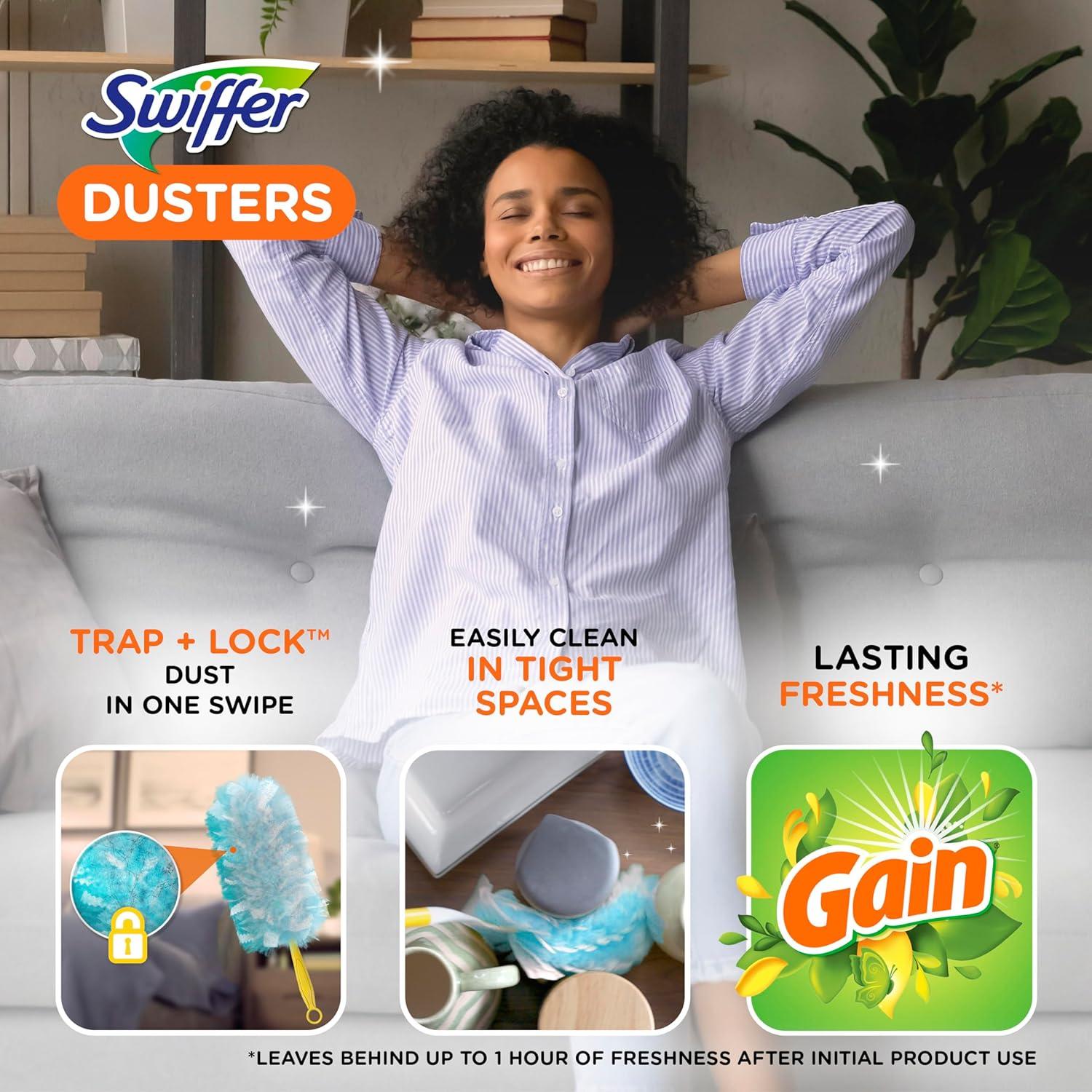 Recarga Swiffer Dusters 18 unidades con aroma Gain