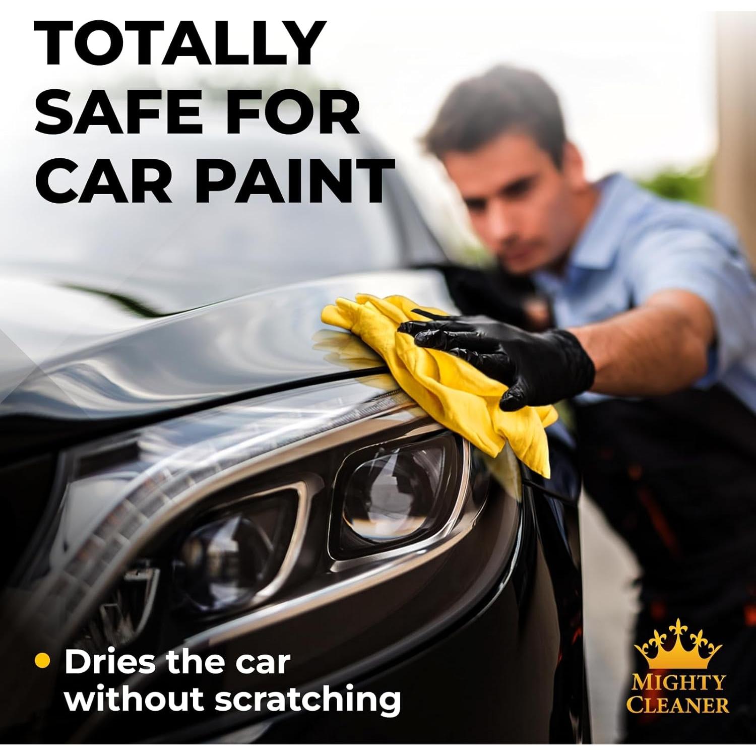 Paño Shammy Premium Mighty Cleaner 66x43cm Absorbente Sin Rayones