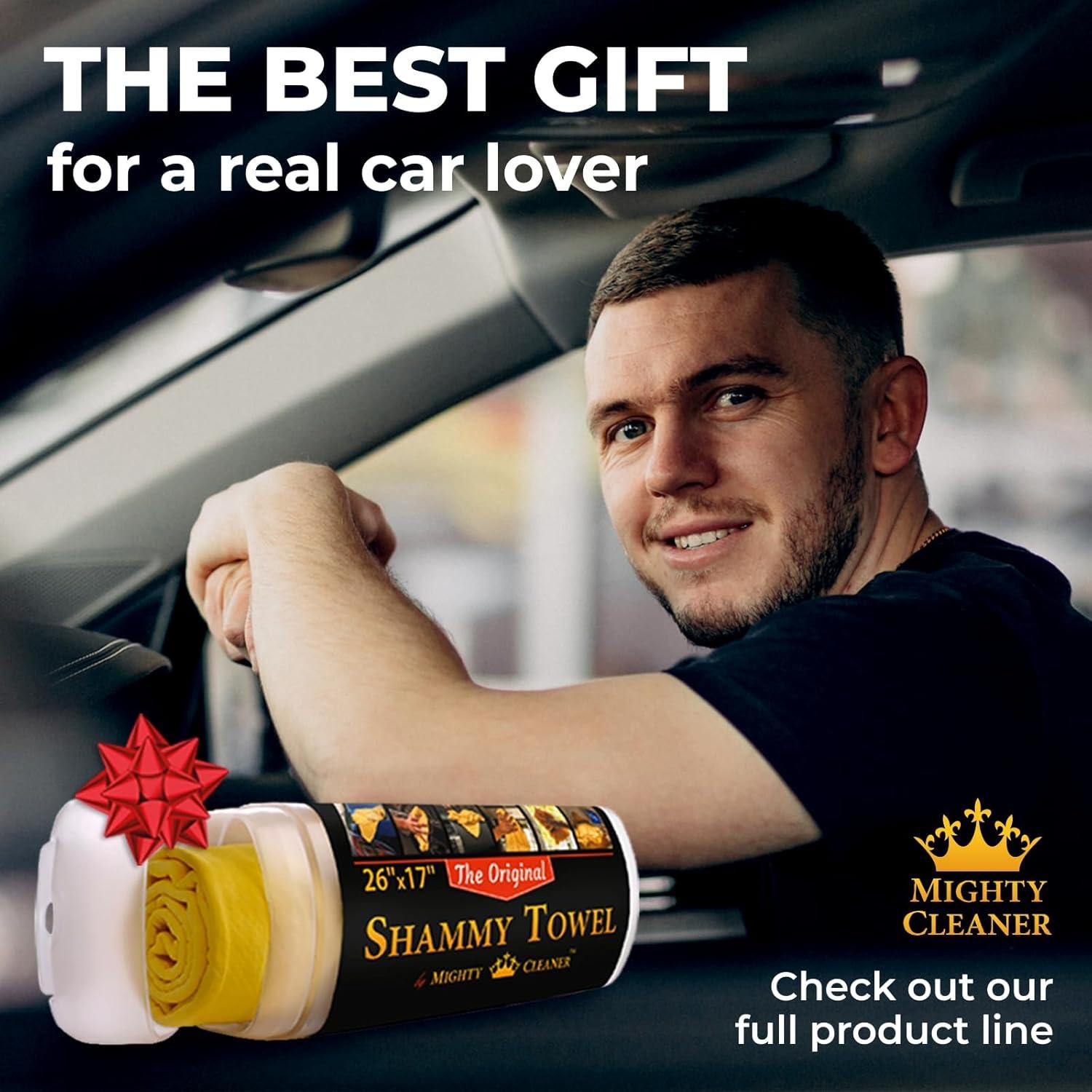 Paño Shammy Premium Mighty Cleaner 66x43cm Absorbente Sin Rayones