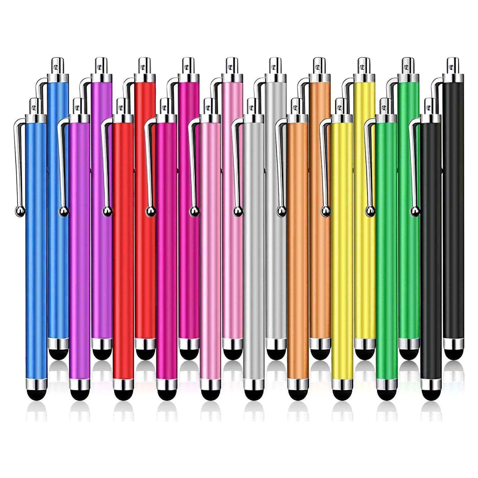 Paquete de 20 Bolígrafos Stylus YITIAOXIAOYU para Pantallas Táctiles