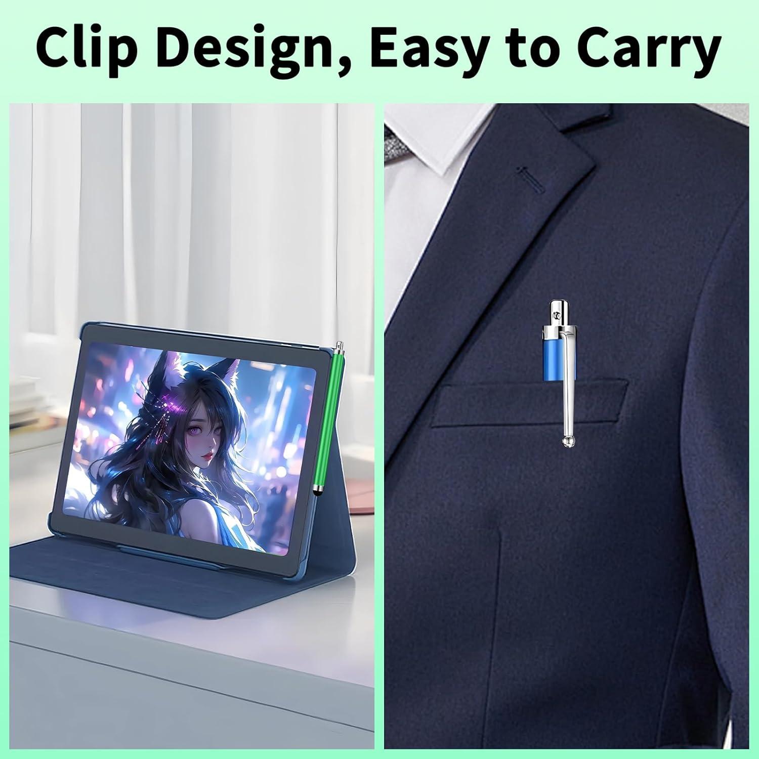 Paquete de 20 Bolígrafos Stylus YITIAOXIAOYU para Pantallas Táctiles