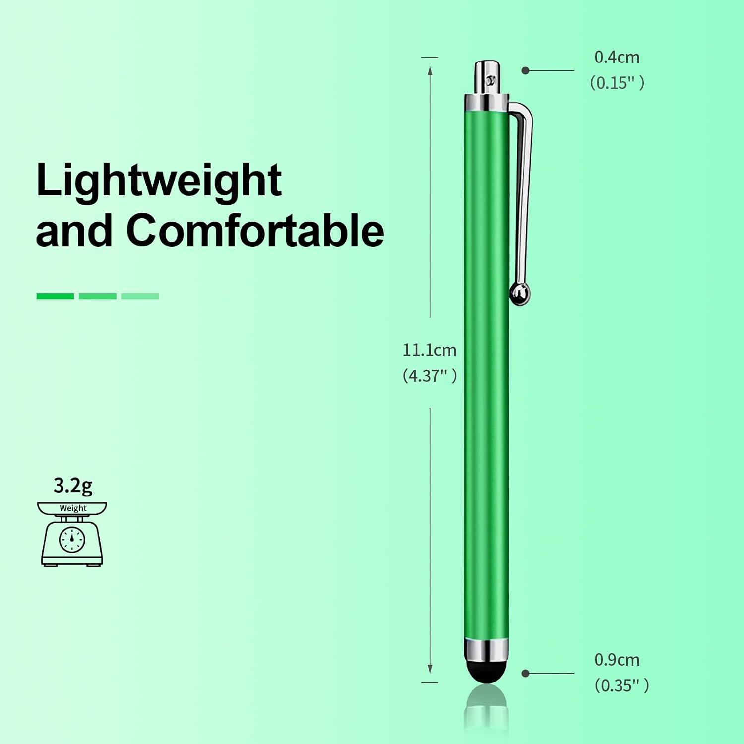 Paquete de 20 Bolígrafos Stylus YITIAOXIAOYU para Pantallas Táctiles