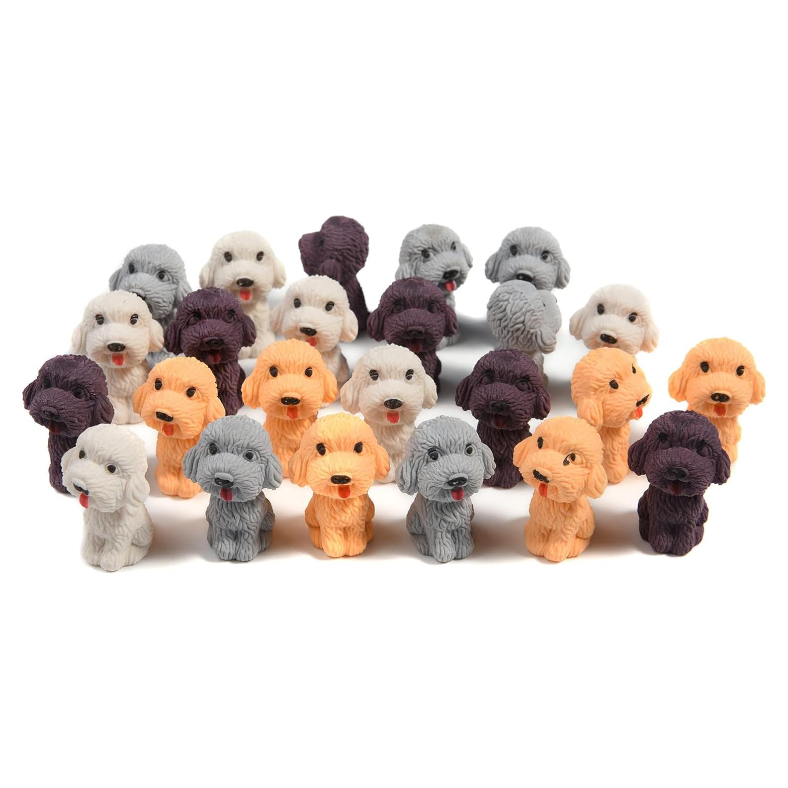 Gomas de Borrar en Forma de Perro 24 Pcs MGTECH