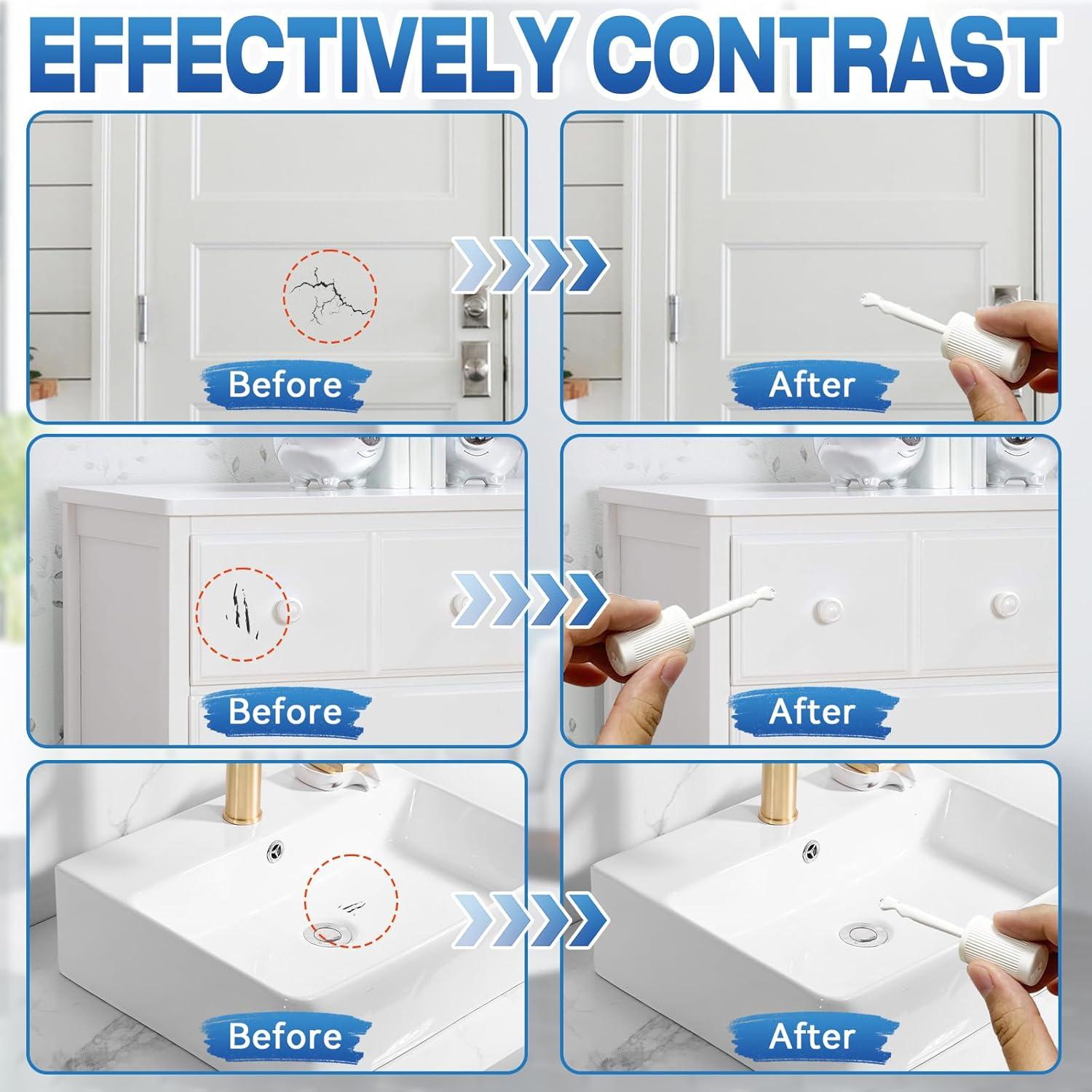 Pintura Blanca para Reparaciones Clennaner 1.5 Oz Semi-Brillante