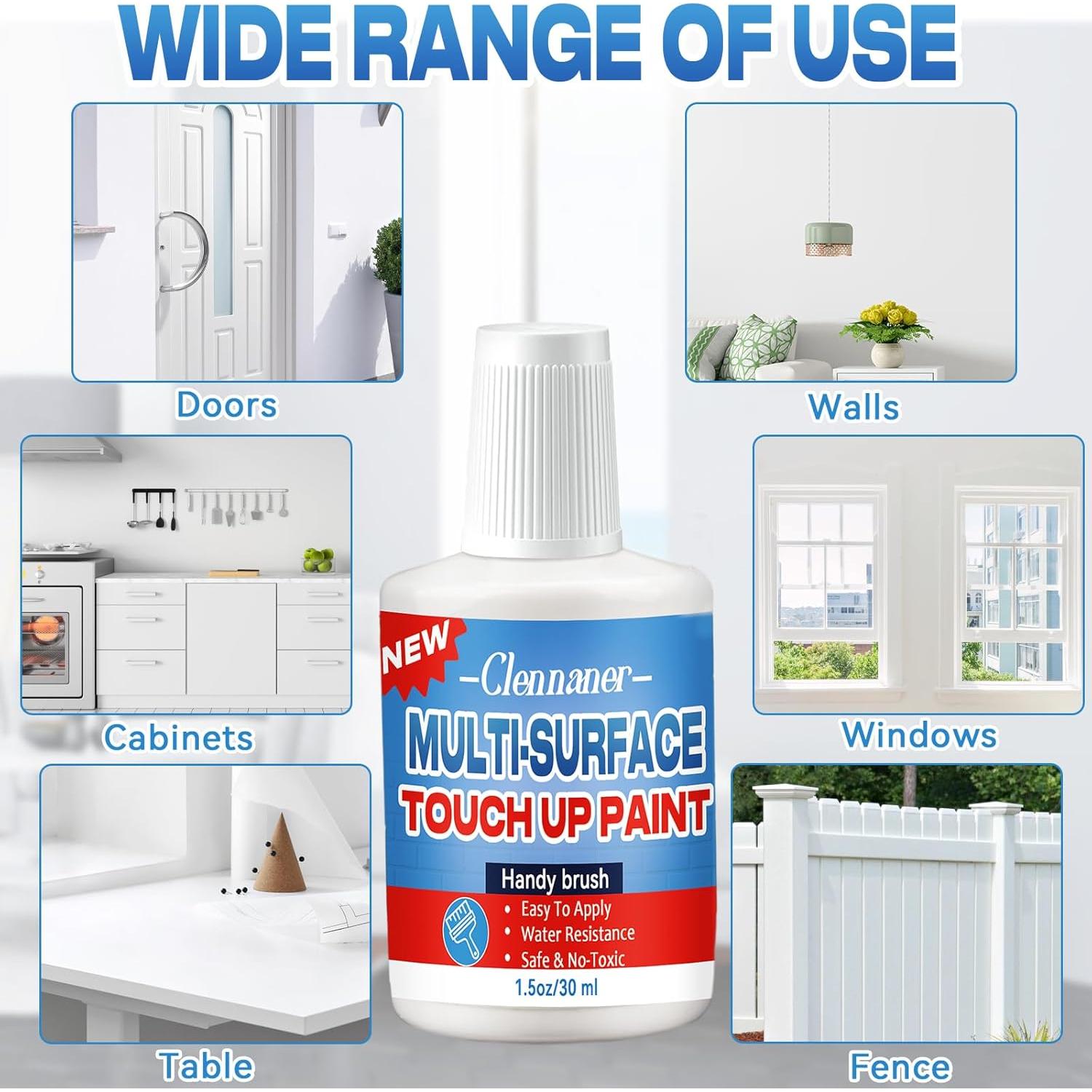 Pintura Blanca para Reparaciones Clennaner 1.5 Oz Semi-Brillante