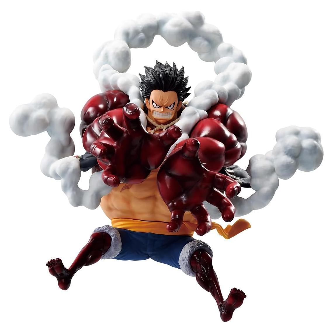 Estatua Coleccionable Luffy Gear 4 Bandai 20 cm Detalle Alto