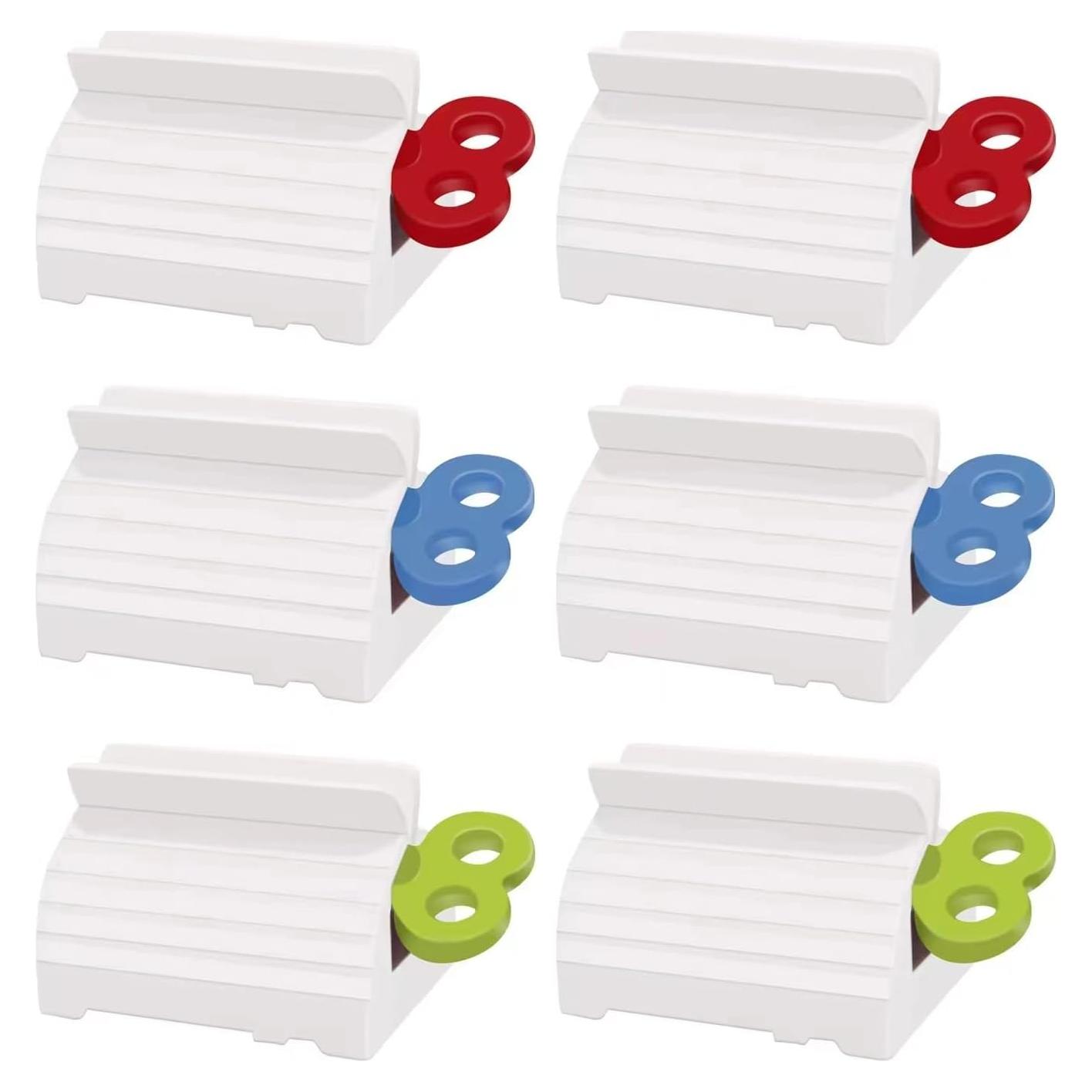 6 Exprimidores de Pasta de Dientes TFJAYTOO - Soporte Clip