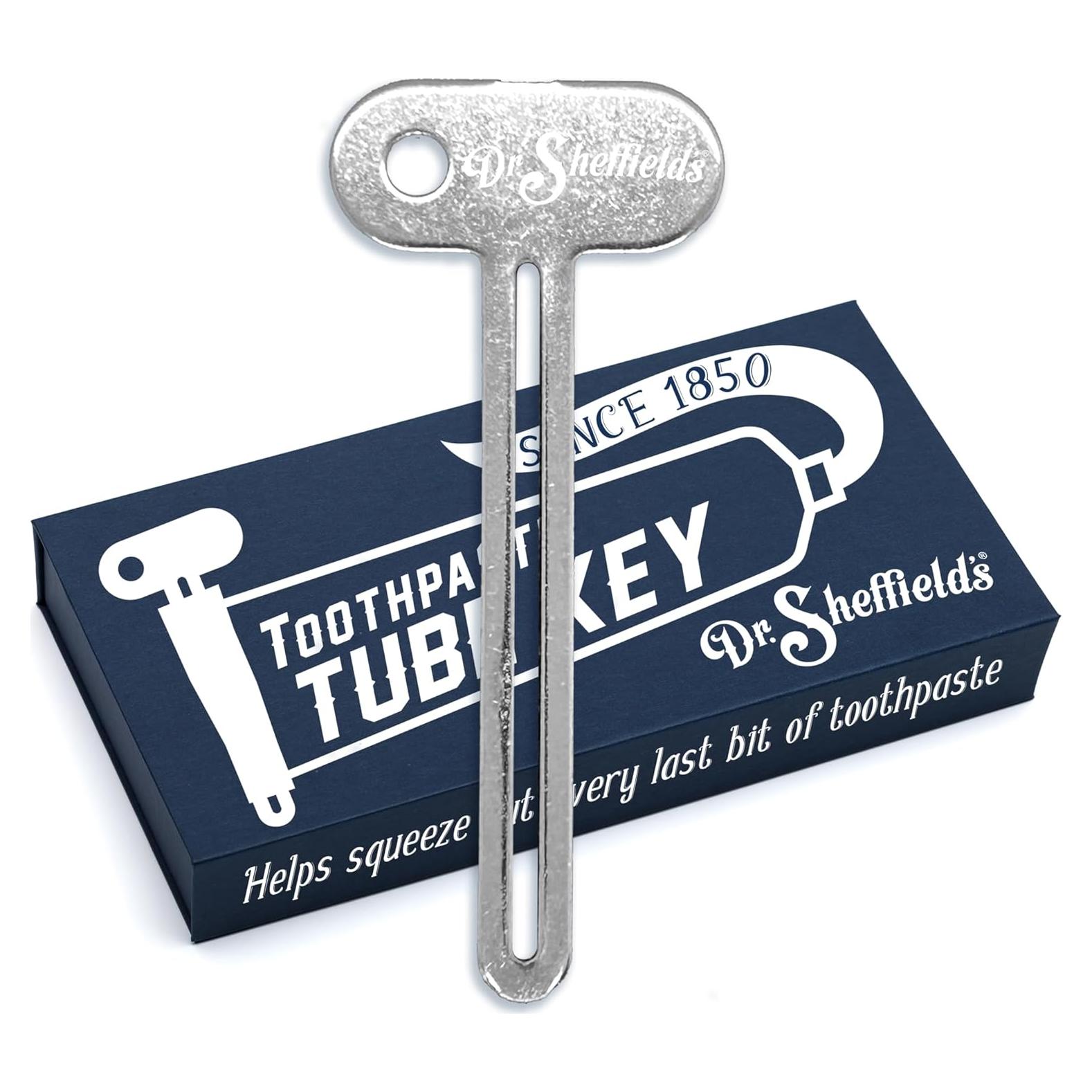 Llave exprimidora de tubos de pasta de dientes Dr. Sheffield