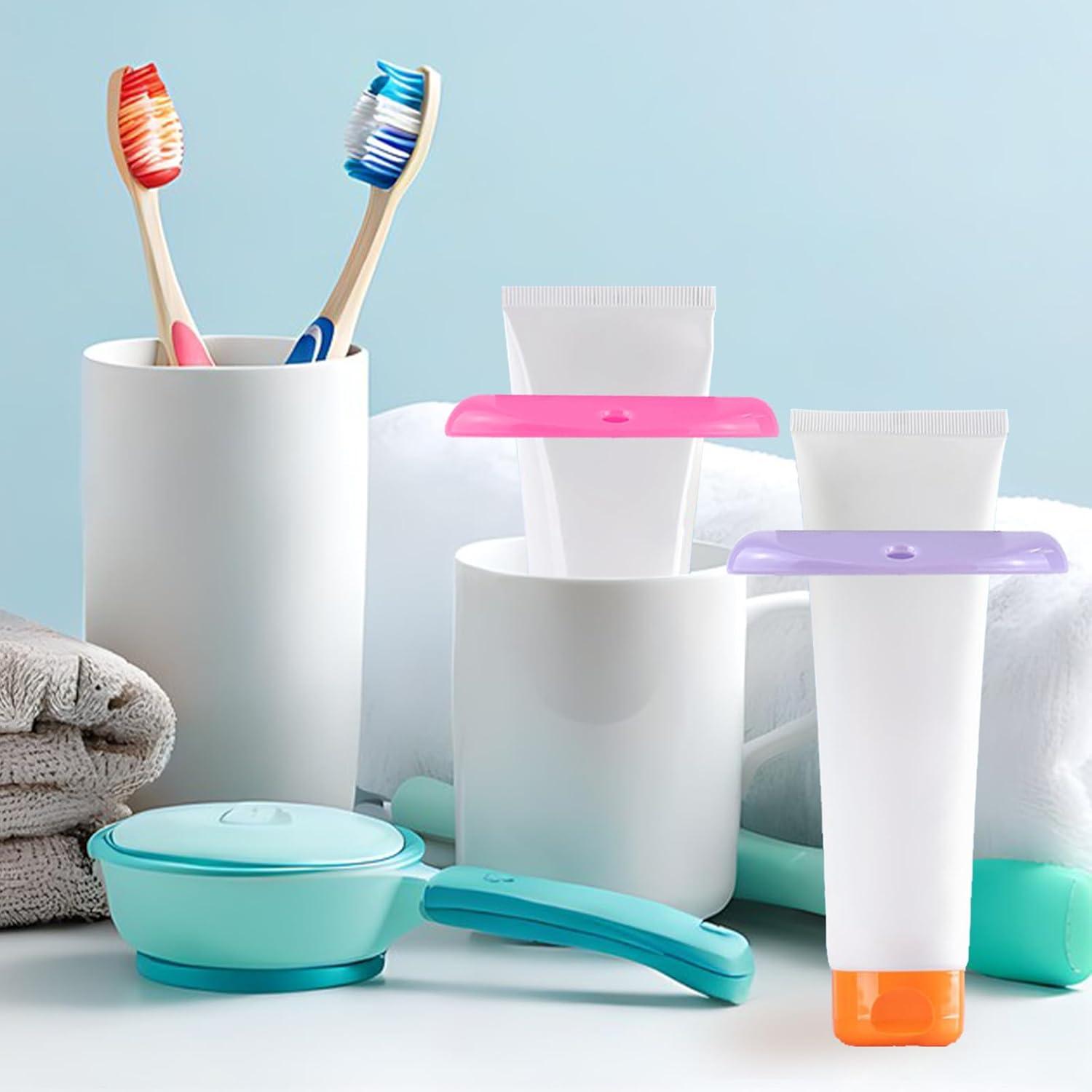 Exprimidor de Pasta de Dientes TKYZMS - 4 Piezas Coloridas
