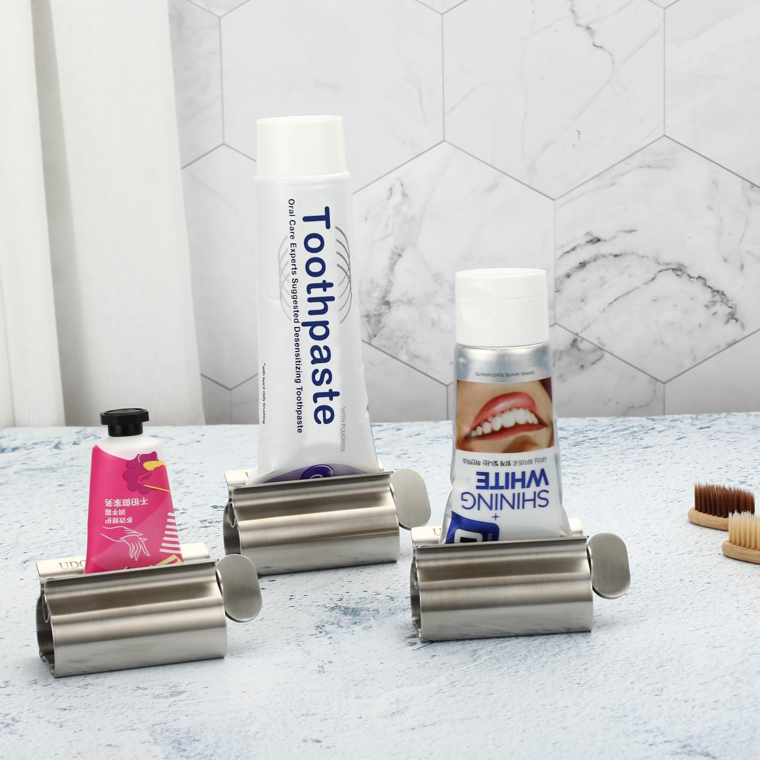 Exprimidor de Tubo de Acero Inoxidable YIERMA - Paquete de 3