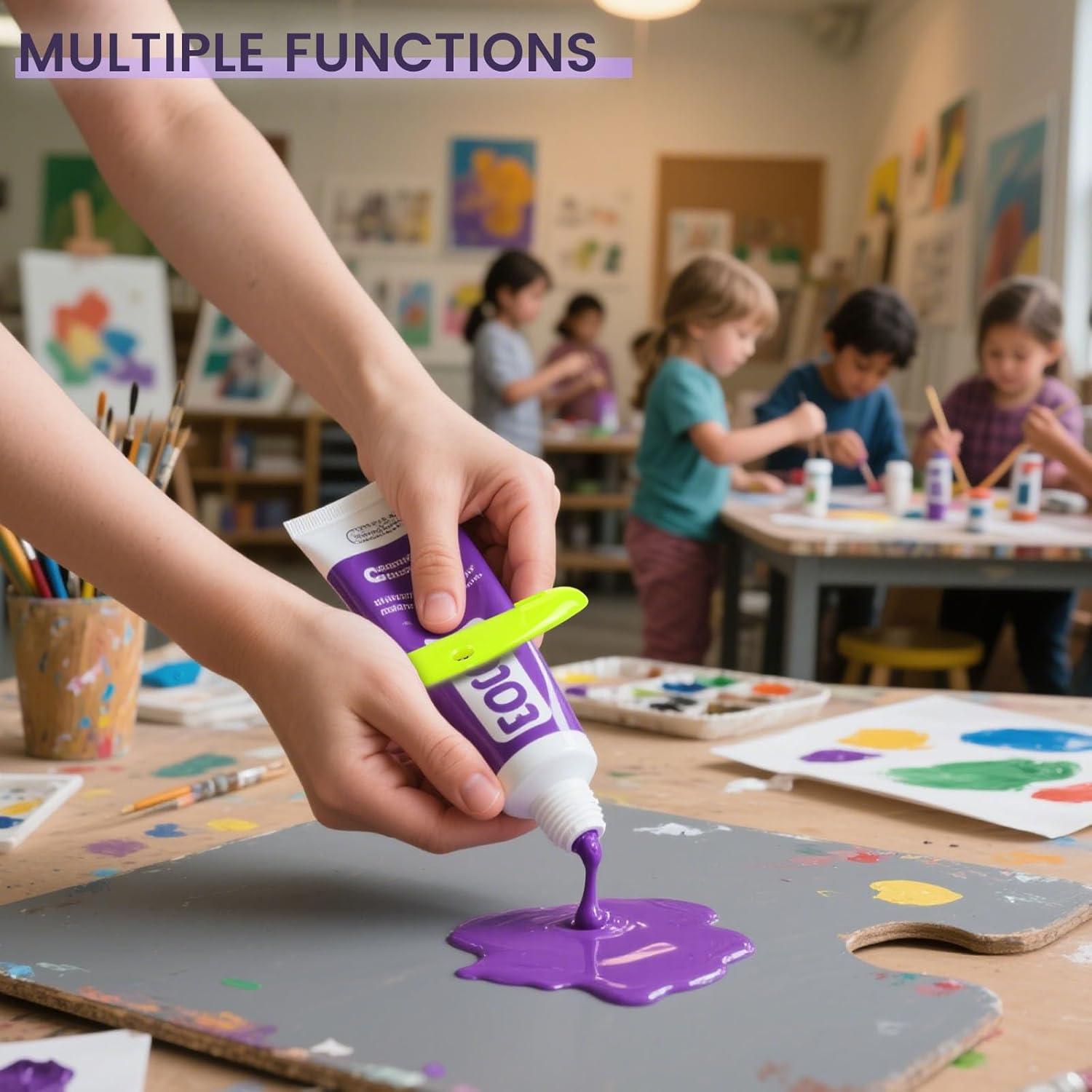 Exprimidor de Tubos EXPRÉSATE 4PCS para Pasta de Dientes