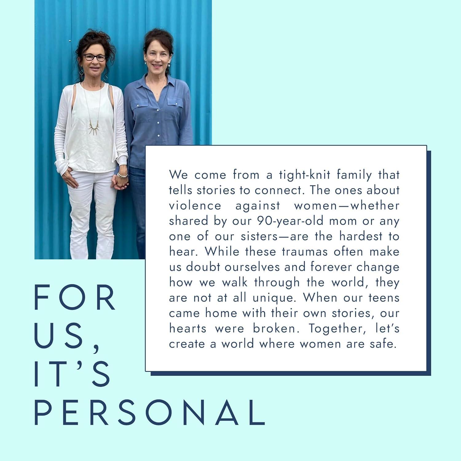 Alarma Personal de Seguridad Birdie Aqua - Luz y Sirena 130 dB