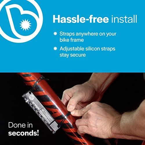 Luz LED para Marco de Bicicleta Brightz GoBrightz - Azul - 4 Modos