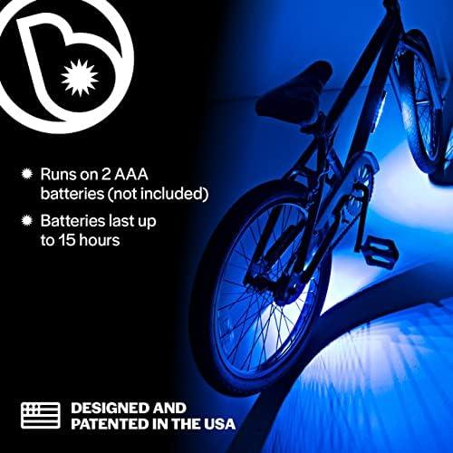 Luz LED para Marco de Bicicleta Brightz GoBrightz - Azul - 4 Modos