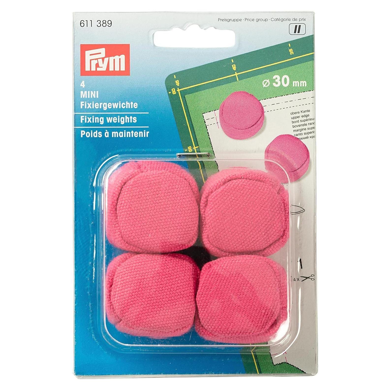 Pesas de Patrón Prym Rosa 4 Unidades 30 mm Metal