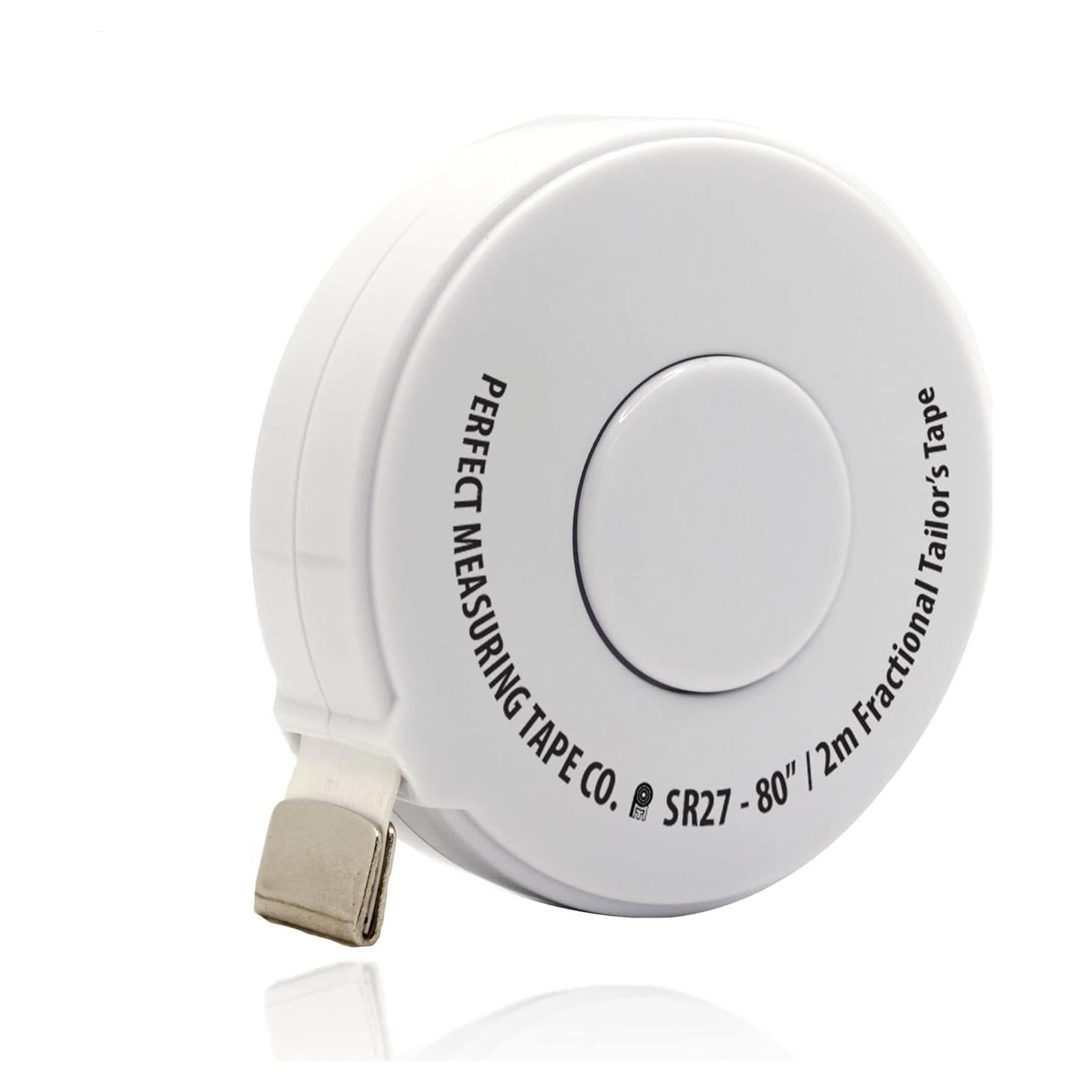 Cinta Métrica Retráctil Perfecta 2m para Sastre y Manualidades