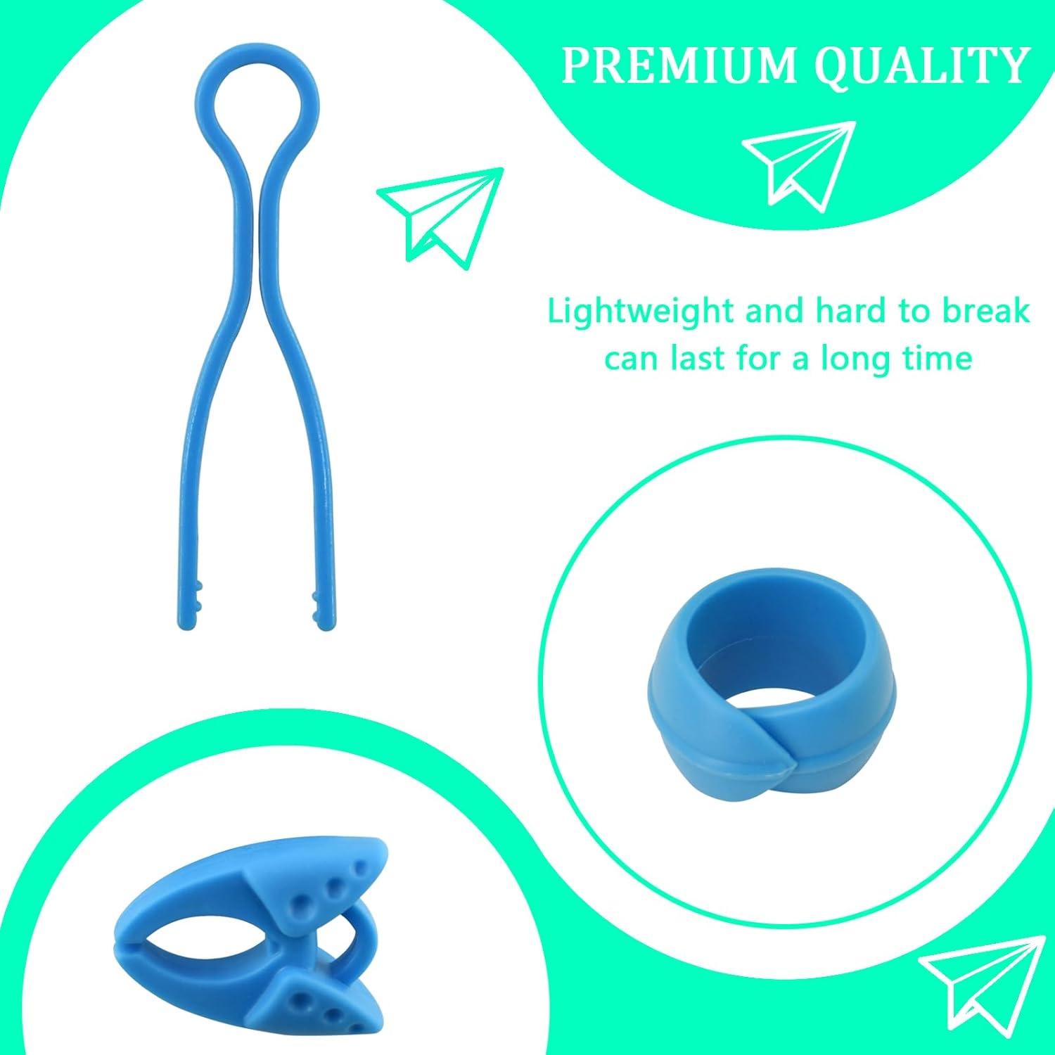 40 Sujetadores de Hilo de Bobina BDS-HOME - Silicona y Plástico