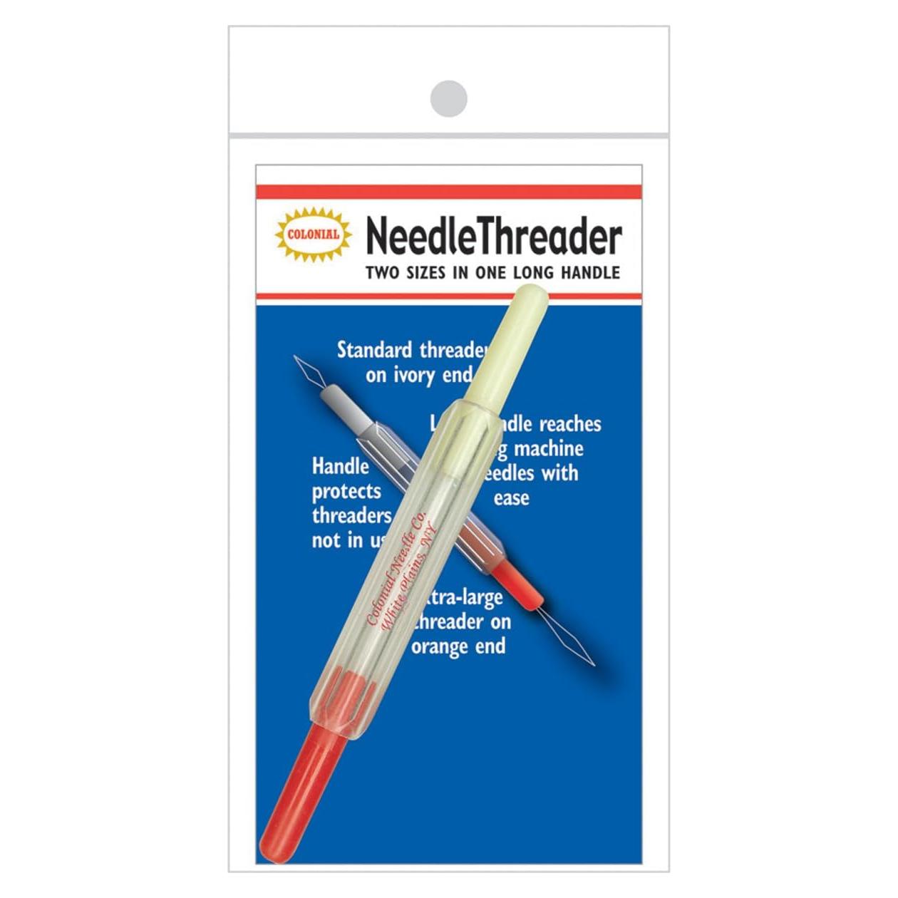 Enhebrador de Agujas Colonial CNT-1 2 en 1 Acero Aleado