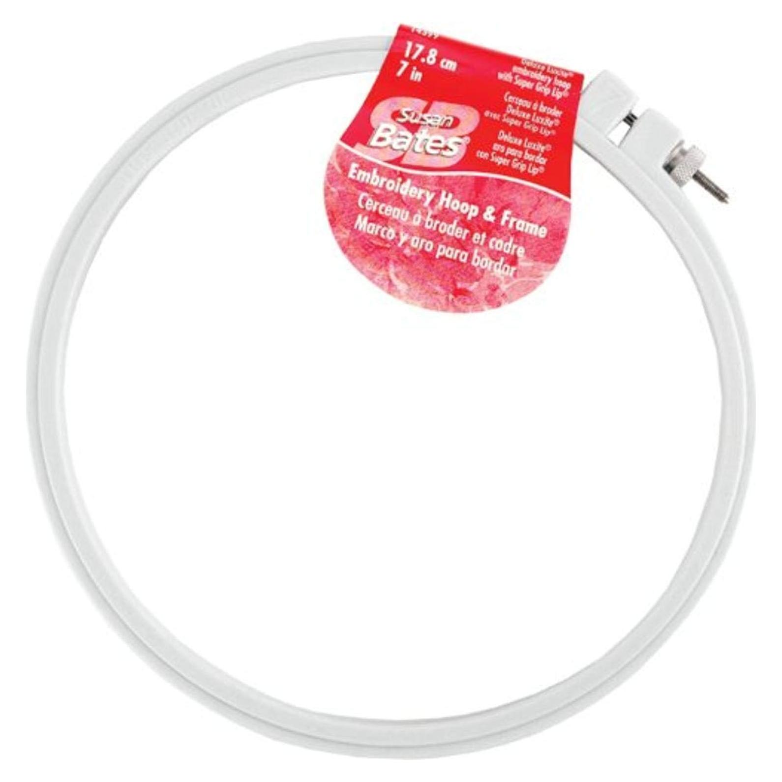 Aro de Bordado de Plástico Susan Bates 17.78 cm Azul Claro