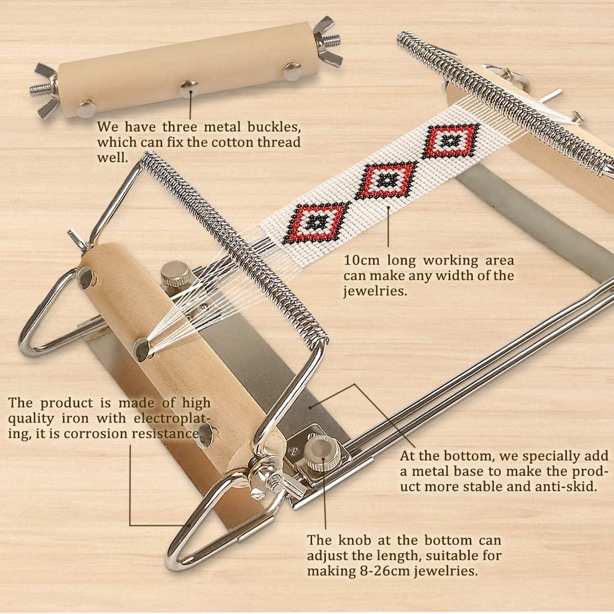 Kit de Telar de Perlas Hobbyworker con Perlas y Accesorios