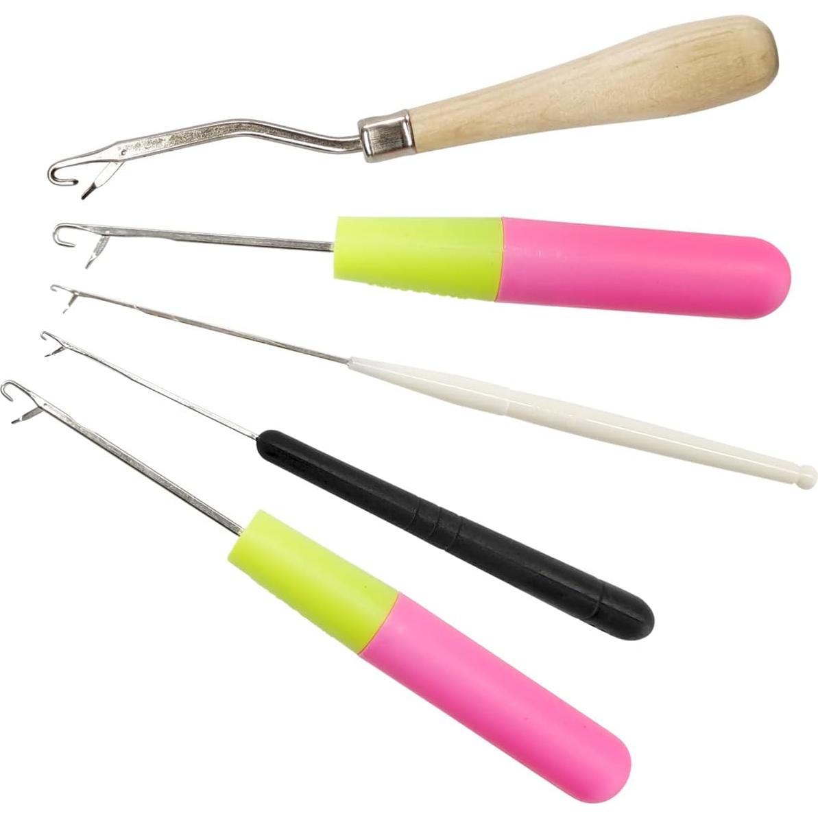 5 Ganchos de Cierre HSYMQ para Crochet y Tejido