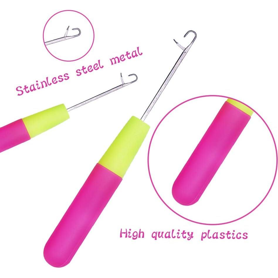 Juego de 5 Ganchos de Cierre ZMAAG para Tejer y Peinar