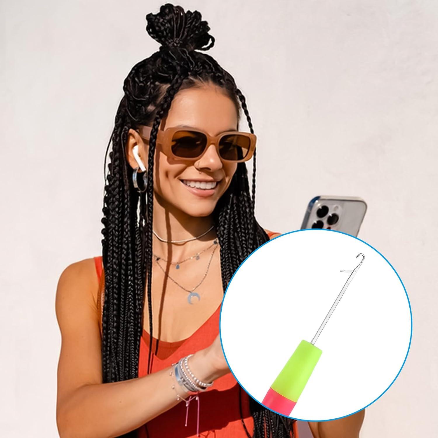 Juego de 2 Agujas de Gancho de Cierre QfwdfcTrenz 16cm