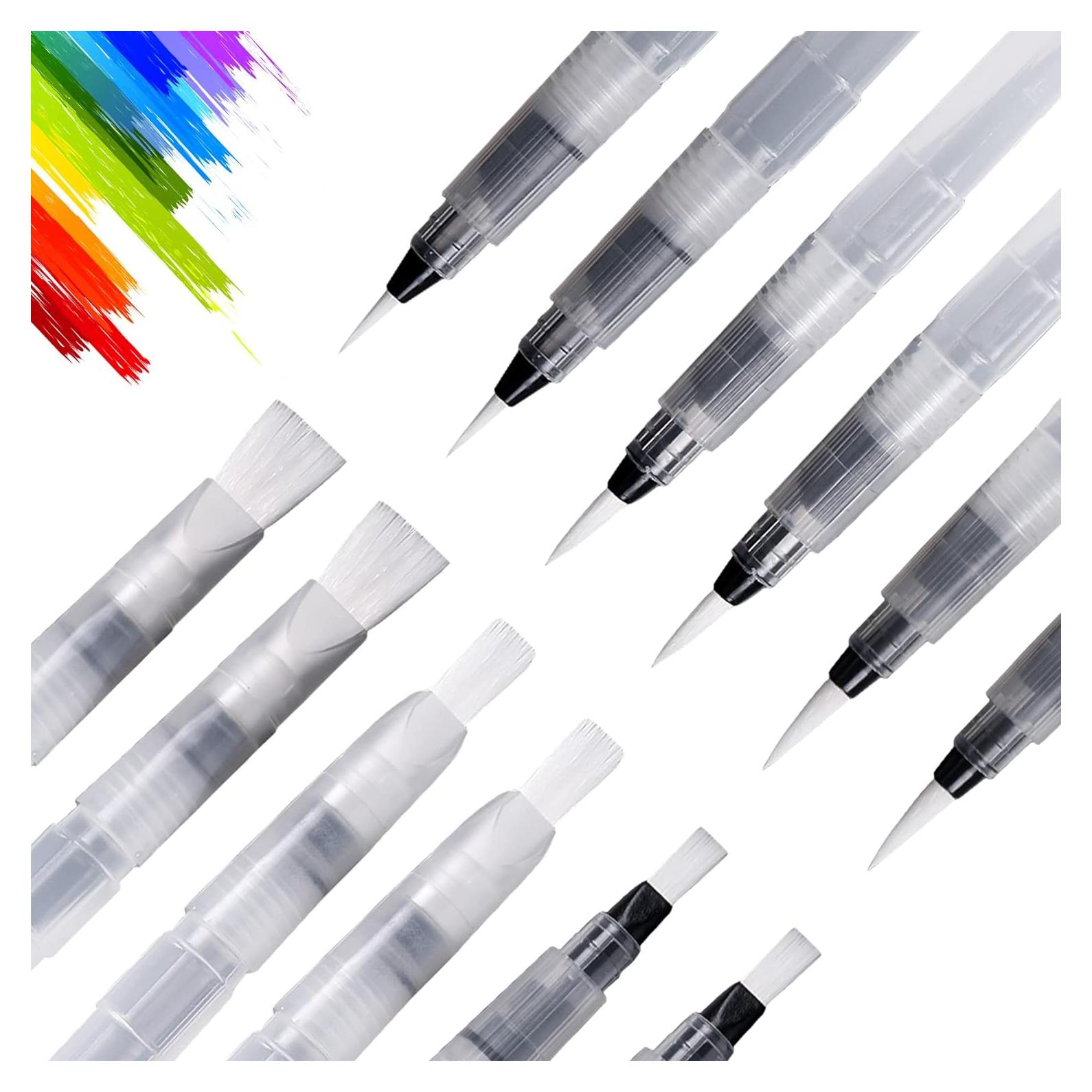 Juego de 6 Pinceles de Acuarela UPINS - Nylon, Multiusos